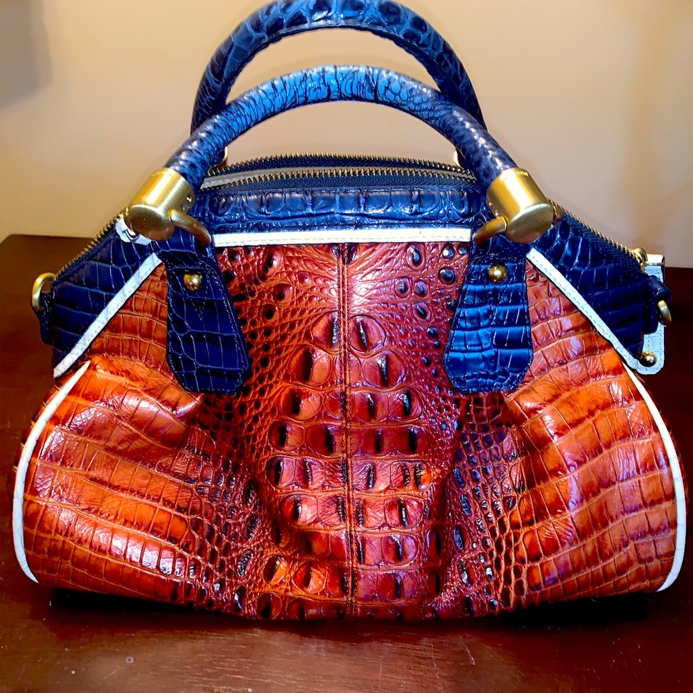 Authentic Brahmin Louise Handbag w/ long strap